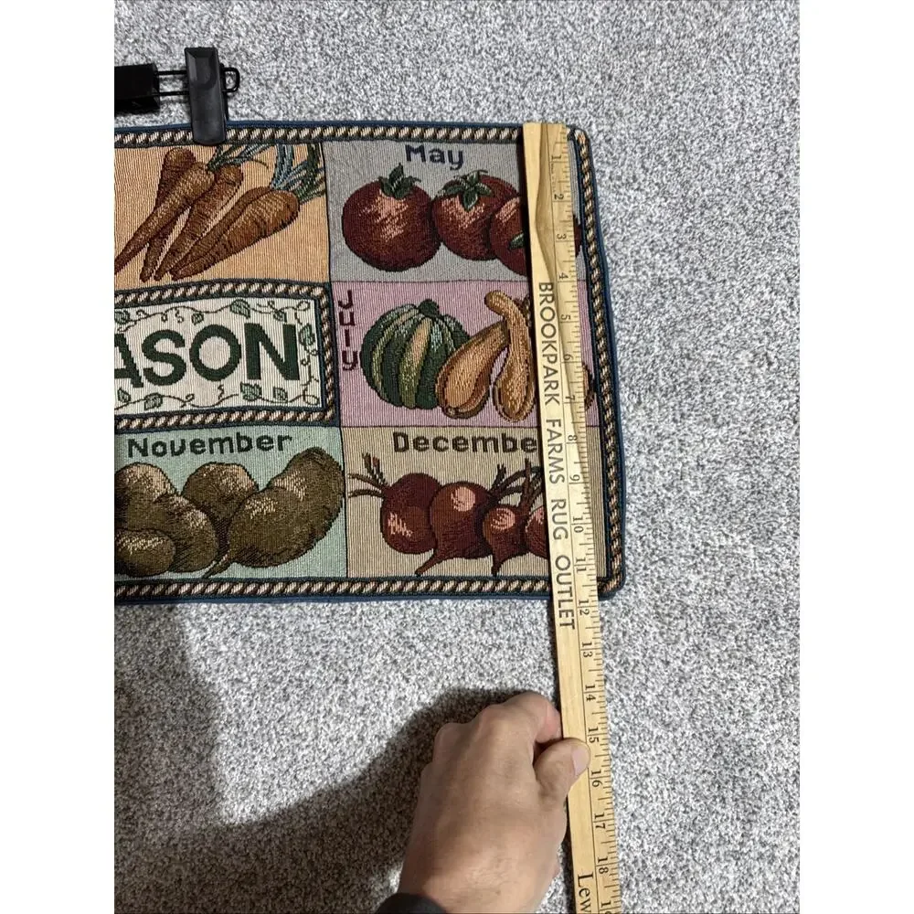 Cottagecore Always In Season Table Runner 32x12 Kitchen Decor Rustic Farmhouse